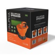 Distribuitor pe baterie, ALPHA LAWN, 4xAA, pentru seminte si ingrasaminte