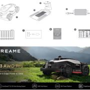 Robot de tuns gazonul, Dreame A3 AWD Pro, 3500mp, LiDAR 3D, fara fir perimetral
