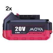 Masina de tuns gazon, Mova, cu acumulator 40V, latime 43cm, cos 50L