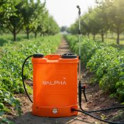 Pompa de stropit electrica Alpha, baterie 8Ah, pistol inox, 16l, jet ajustabil