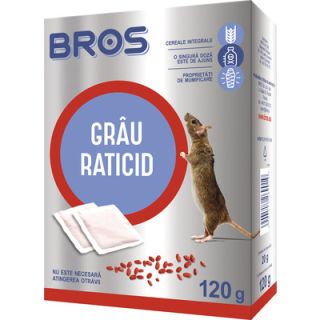 Grau combatere soareci si sobolani, 120 g, BROS