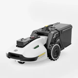Robot de tuns gazonul, Yuka, 2000mp, fara fir perimetral + cos colector motorizat