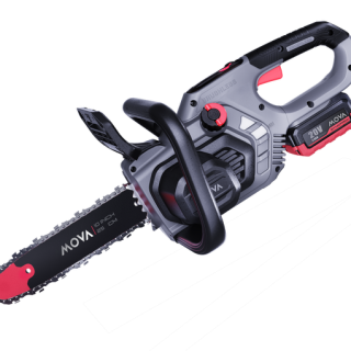 Drujbă electrică 20V Mova, Brushless, lamă 25 cm, ungere automată