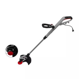 Trimmer electric pentru margini de gazon, Dedra, 550W, latime 30cm, viteza 10000RPM, maner telescop si rola de ghidaj