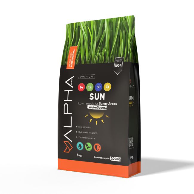 Seminte Gazon soare/seceta Alpha Sun 5kg