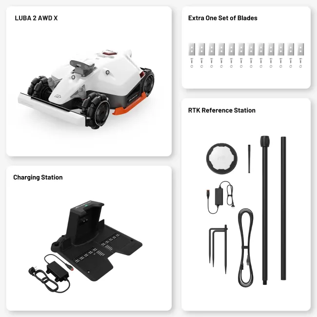 Robot de tuns gazonul, Luba 2 AWD 5000 X , fara fir perimetral