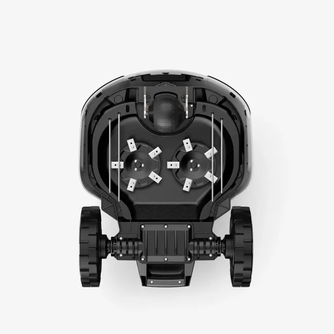 Robot de tuns gazonul, Yuka, 2000mp, fara fir perimetral + cos colector motorizat