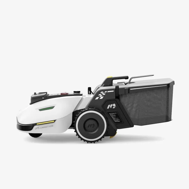 Robot de tuns gazonul, Yuka, 2000mp, fara fir perimetral + cos colector motorizat