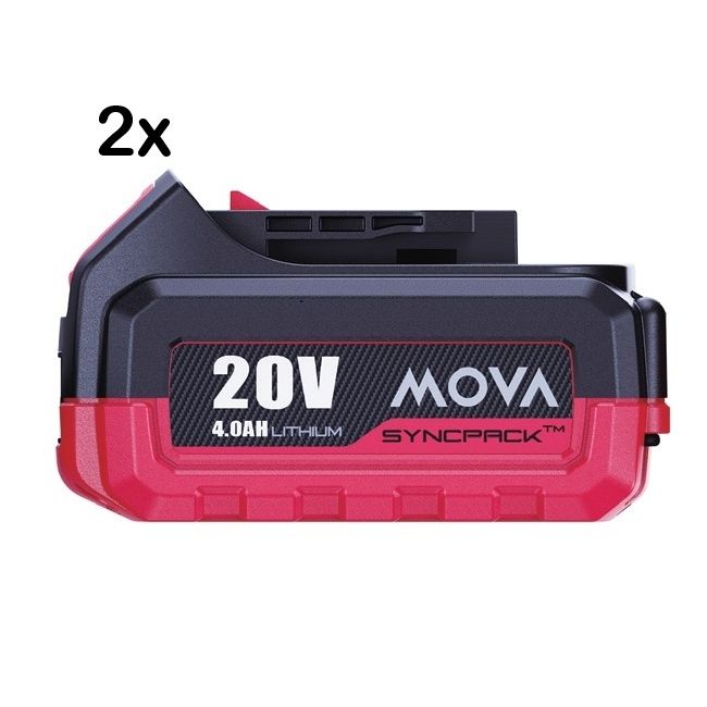 Masina de tuns gazon, Mova, cu acumulator 40V, latime 43cm, cos 50L