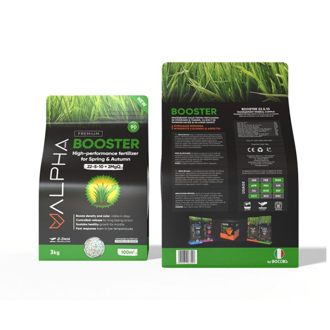 Ingrasamant Gazon Primavara/Toamna Alpha Booster 3kg
