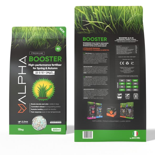 Ingrasamant Gazon Primavara/Toamna Alpha Booster 15kg