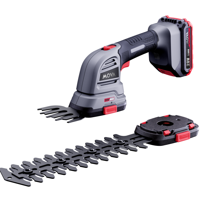 Foarfeca electrica de tuns iarba si gard viu, MOVA GGS201, pe Acumulator 20V
