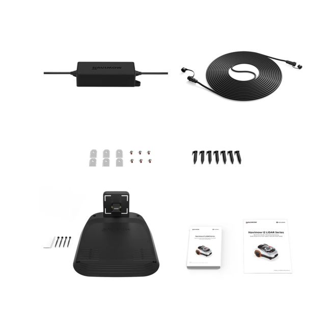 Robot de tuns gazonul Segway Navimow i215 LiDAR, 1500mp, LiDAR, fara fir perimetral