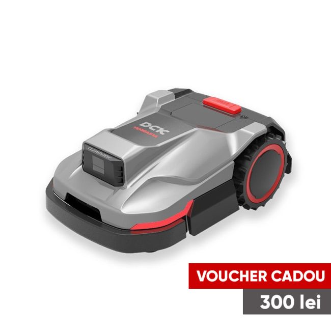 Robot de tuns gazonul, DCK Terraina E500, 500mp, LiDAR, fara fir perimetral
