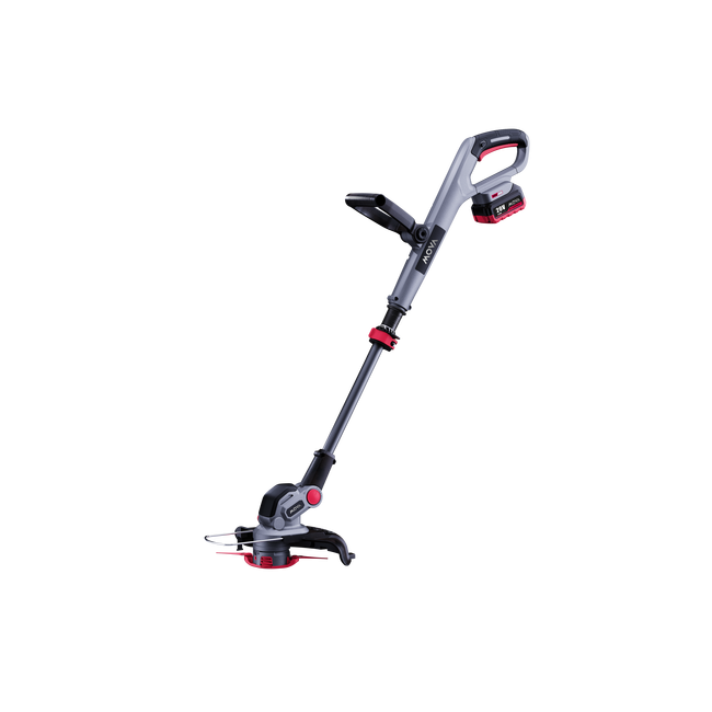 Trimmer electric pe baterie 20V Mova, Brushless, 30 cm, funcție tăiere + edging