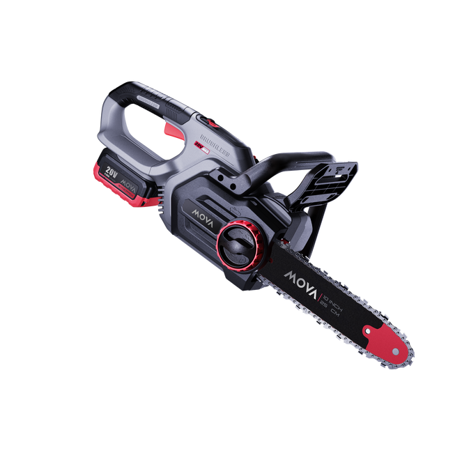 Drujbă electrică 20V Mova, Brushless, lamă 25 cm, ungere automată
