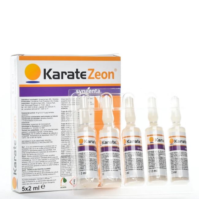 Insecticid impotriva omizilor, Karate Zeon, 2ml